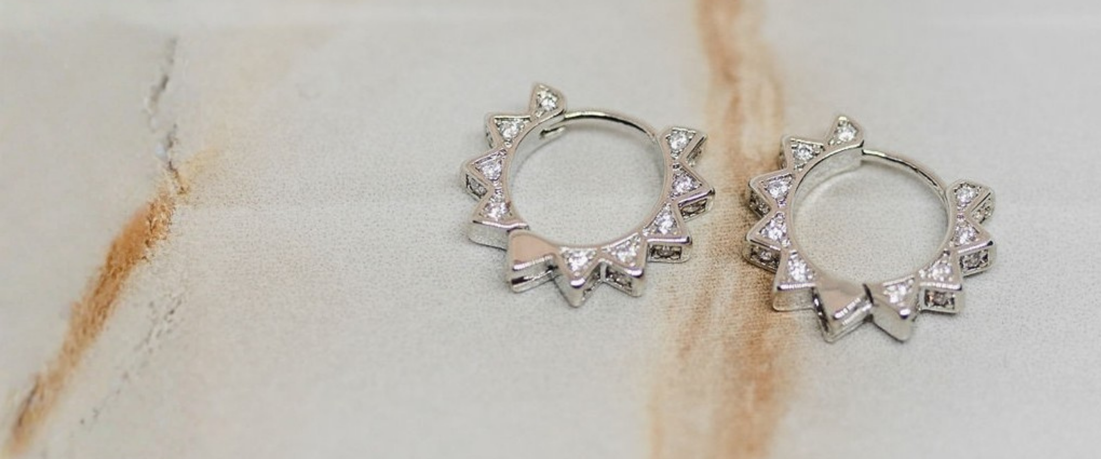 Silver royal earrings princes catherine