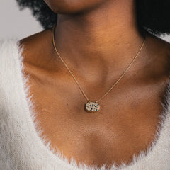THE NOVA - Dalmation Jasper Gemstone Necklace