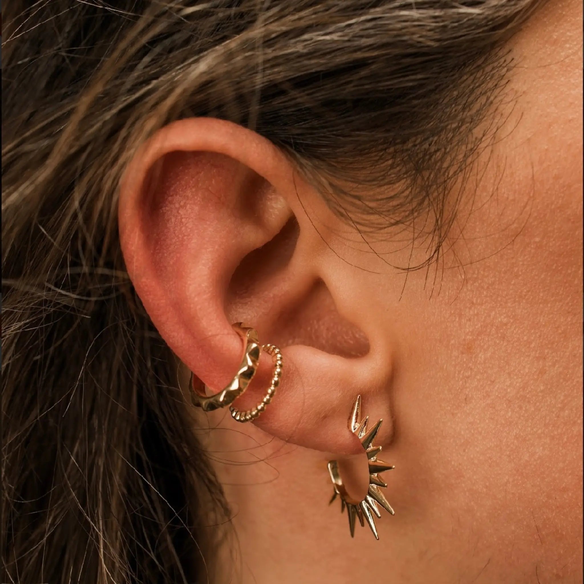 gold ear cuff