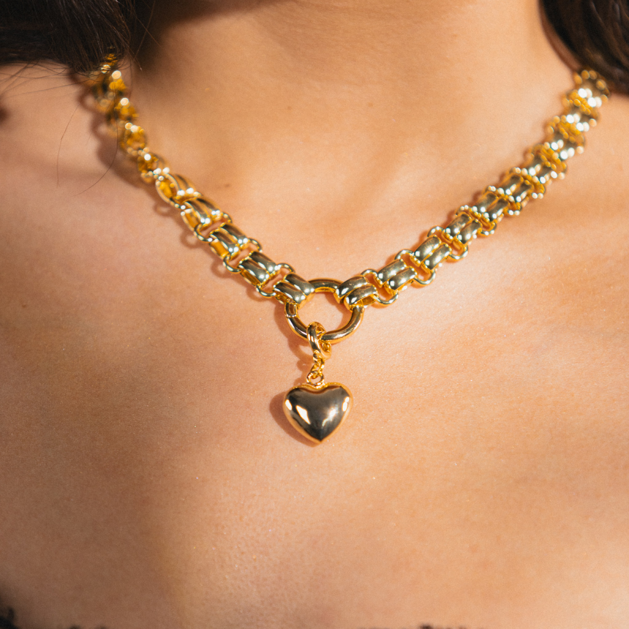 ABUNDANT HEART NECKLACE CHARM ONLY