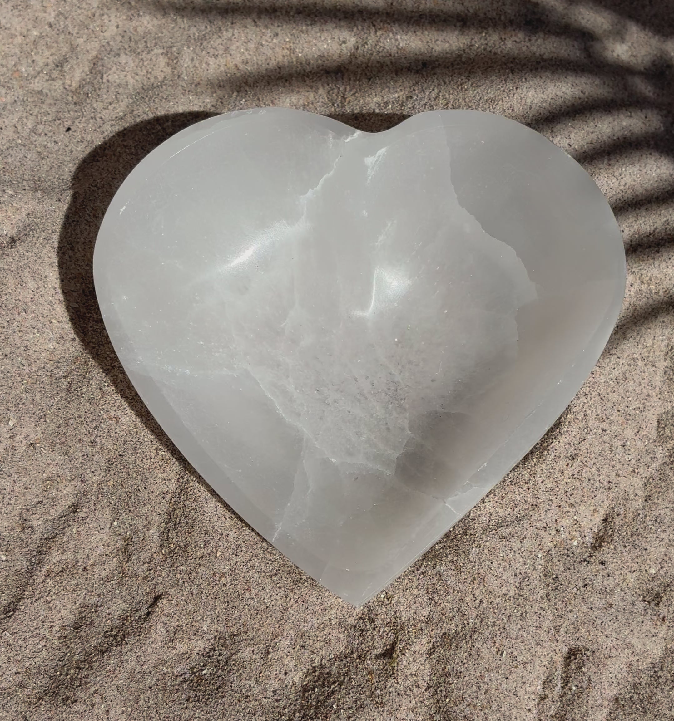 Selenite bowl by EAR SASS